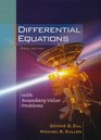 Differential Equations with BoundaryValue Problems