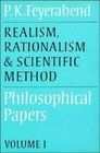 Realism Rationalism and Scientific Method Volume 1  Philosophical Papers