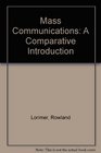 Mass Communications A Comparative Introduction