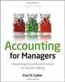 Accounting For Managers Interpreting Accounting Information for DecisionMaking