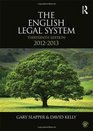 English Legal System Bundle The English Legal System 20122013