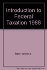 Introduction to Federal Taxation