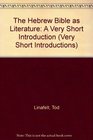 The Hebrew Bible As Literature A Very Short Introduction