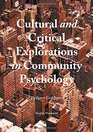 Cultural and Critical Explorations in Community Psychology The Inner City Intern