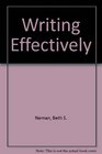 Writing Effectively