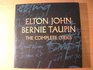 Elton John and Bernie Taupin The Complete Lyrics