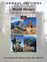 Annual Editions World History Volume 1 Prehistory to 1500