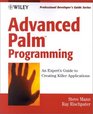Advanced Palm Programming Developing RealWorld Applications