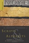 The Routledge Handbook of Scripts and Alphabets