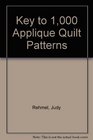 Key to 1000 Applique Quilt Patterns