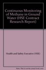 Continuous Monitoring of Methane in Groundwater