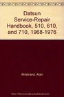 Datsun ServiceRepair Handbook 510 610 and 710 19681976