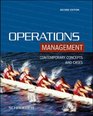 Operations Management Contemporary Concepts and Cases