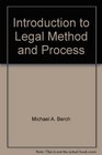 Introduction to Legal Method and Process Cases and Materials