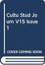 Cultu Stud Journ V15 Issue 1