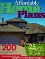 Affordable Home Plans 200 Best Buys 25 Super Affordable Homes
