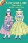Southern Belle Sisters Sticker Paper Dolls