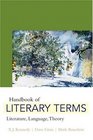 Handbook of Literary Terms  Literature Language Theory