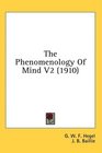 The Phenomenology Of Mind V2