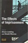 The Effects of Imprisonment (Cambridge Criminal Justice)