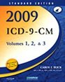 2009 ICD9CM Volumes 1 2  3 Standard Edition with CPT 2009 Standard Edition Package
