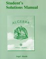 Student Solutions Manual for Elementary  Intermediate Algebra for College Students