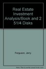 Real Estate Investment Analysis/Book and 2 51/4 Disks