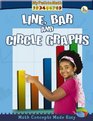 Line Bar and Circle Graphs
