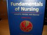 Fundamentals of nursing Concepts process and practice