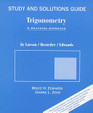 Study and Solutions Guide for Trigonometry A Graphing Approach