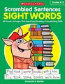 Scrambled Sentences Sight Words 40 Handson Pages That Boost Early Reading  Handwriting Skills