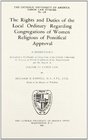 The Rights and Duties of the Local Ordinary Regarding Congregations of Women Religious of Pontifical Approval
