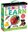 My First Sticker Book Set Things to Learn