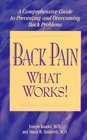 Back Pain  What Works  A Comprehensive Guide to Preventing and Overcoming Back Problems