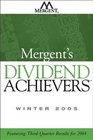 Mergent's Dividend Achievers Winter 2005  Featuring ThirdQuarter Results for 2004