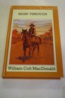 Ridin' Through (Large Print)
