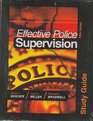 Study Guide for Effective Police Supervision 5th Edition
