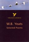 Selected poems WB Yeats Notes