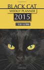 Black Cat Weekly Planner 2015 2 Year Calendar