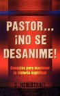 Pastor  No se Desanime