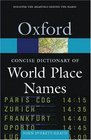 Concise Dictionary of World Placenames