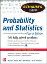 Schaum's Outline of Probability and Statistics 4th Edition