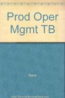 Prod Oper Mgmt TB