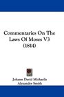 Commentaries On The Laws Of Moses V3