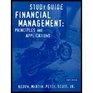 Financial Management Principles and Applications Study Guide