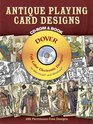 Antique Playing Card Designs CDROM and Book