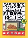 365 Quick  Easy Microwave Recipes