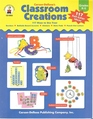 CarsonDellosa Classroom Creations 117 Ways to Use Your Borders Bulletin Board Accents Stickers Note Pads PunchOut Letters  Grades K5