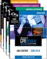 Bisk CPA Review 4Volume Set  38th Edition 20092010