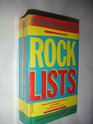 BOOK OF ROCK LISTS